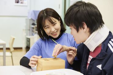 子供と関わるのが好きな方・得意な方大歓迎！
福祉未経験の方も歓迎します！