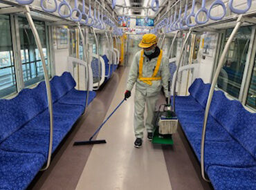 ＜電車好き歓迎＞快適な運行を支える裏方業務♪
接客なし＆コツコツ作業で集中できる環境！
