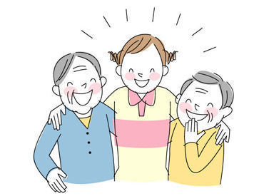 年齢問わずあたたかく歓迎します＊
40～60代が多く在籍するスタッフ仲のいい職場です！