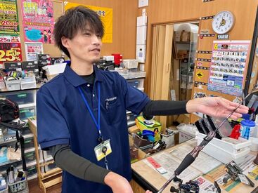 タックルベリー四国中央店(仮称) 趣味が見つかる、仲間ができる――そんな職場で一緒に働いてみませんか？
接客経験ゼロ・釣り未経験でもまったく問題なし！

