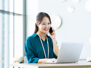 ★お仕事に慣れたら在宅OK！★
通勤ラッシュや朝のバタバタから解放され、
余裕をもって働くことができます♪
※画像はイメージ