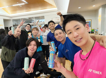 「コーチが一番汗をかきましょう」が当スクールのモットー♪
たくさん動くので体力づくりにもなります！