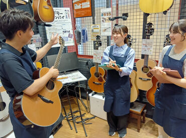 島村楽器 イオンモール伊達店 ※2026年下期OPEN 音楽経験不問です◎
「音楽が好き」その気持ちがあれば、経験は問いません！