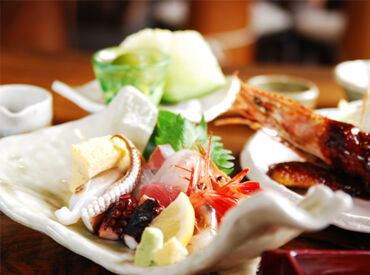 海鮮創作酒房　湾 ★友達との応募も歓迎★
初めてのバイトも安心スタート！
仲の良い友達と一緒なら心強い♪