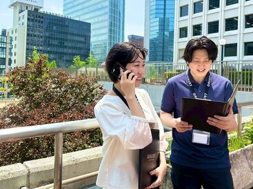 【20~30代スタッフ活躍中☆】
困ったことがあっても相談しやすい♪
安心できる“仲間”だって沢山できますよ