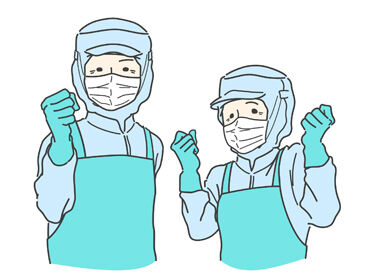 長崎ブロイラー産業株式会社 キレイ＆空調バッチリの工場だから、年中快適に作業可能！
お肉の社割などおいしいスタッフ特典もあり♪