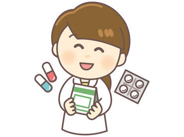 なつめ薬局 薬局近くから通われている方も多く、
休憩時間にお家に帰る方もいらっしゃいますよ♪
合間に家事をすることも可能なんです◎