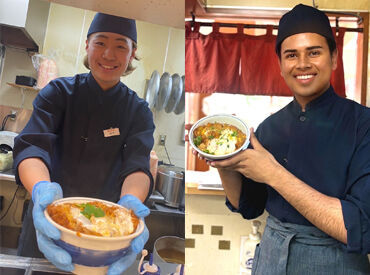 チームワーク抜群!
楽しくイキイキ働けます☆
優しいスタッフばかりなので、困った時のフォロー体制もバッチリ整っています♪