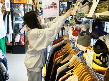 ふるいちベクトル潮芦屋店[153] これからバイトデビューの方も大歓迎★
社員さんが近くに居るので安心♪
あなたを丁寧にサポートします◎