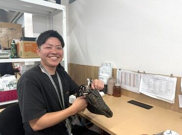 ＜社員割引あり♪＞
作業しながら欲しい商品があれば、
社割価格でお得に購入OK◎
探してたあのアイテムが見つかるかも…♪
