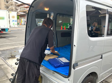 運んだ分だけ収入に！手数料０円なので、頑張りがしっかり反映される環境です。