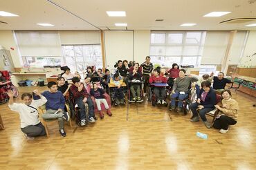 無資格＆未経験の方も歓迎！
一緒に利用者さんの生活・イベントなどのサポートをしませんか？
