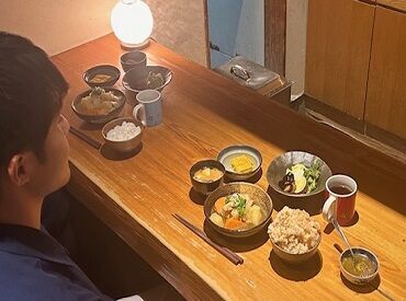 まかないのお写真◎
絶品まかないはバランスばっちり♪
まかないが美味しいから仕事も頑張れる◎