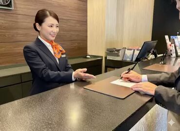 草津第一ホテル ≪草津の創業40年のホテル≫
フロントstaff大募集！
未経験からでも安心して働けます♪
最初はカンタンな業務からスタート！