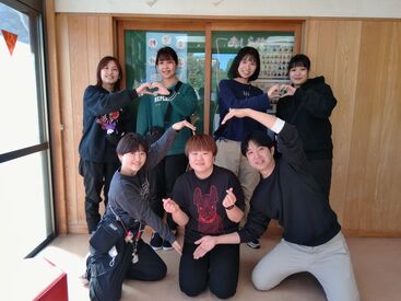 不安な方はまずは職場見学もOK♪
コミュニケーションも活発な温かい雰囲気です◎
定着率も高いのが自慢なんです！