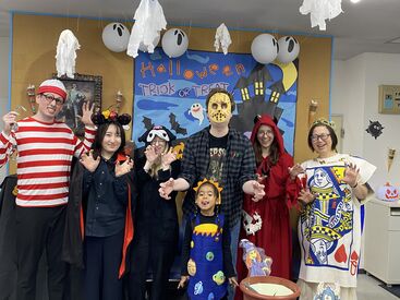 ≪楽しいイベントも♪≫
季節に応じて楽しいイベントも開催◎
STAFF同士の仲が良いのも魅力の一つ！