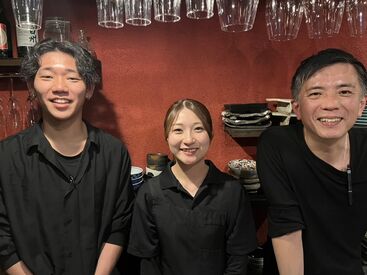 貝や 廉（れん） スタッフ同士仲良すぎ！居心地最高です◎
楽しい仲間と一緒にお仕事しませんか♪