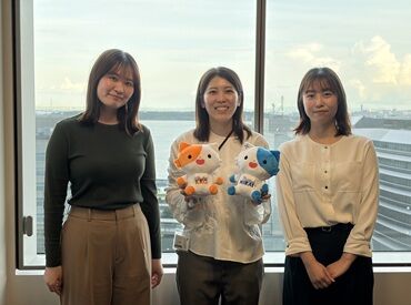 ＼見た目の自由度高め♪／
服装自由、髪型・髪色自由、ピアス・ネイルOK◎