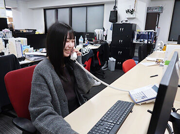 土日祝休みでプライベートも大事にしながら働くことができますよ◎