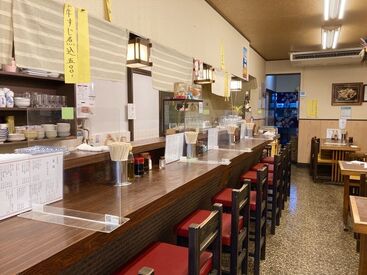 未経験でも安心して働ける
あたたかい雰囲気のお店です◎