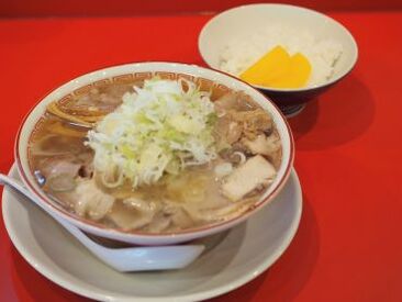 ラーメン荒畑　一宮店　※2025年7月15日オープン 未経験スタートOK！
新しい季節がスタートしたと同時に
新しいことを始められるチャンス☆
あなたの挑戦をしっかり応援します♪