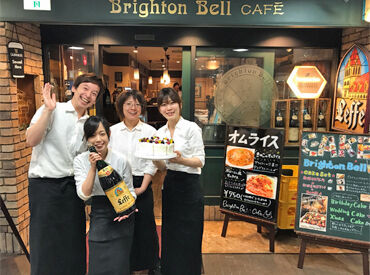 ブライトンベルカフェ ＼未経験OK♪／
日本・イギリス・ドイツなど世界中のビールがずらり！
ボトルにも注目☆ユニークなもの、おしゃれなもの…etc.♪