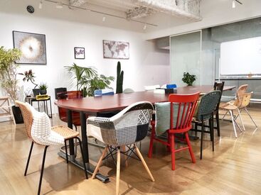 ↑谷町オフィスの風景です♪
いつものスタイルで働けるので、余分な出費もありません♪
そのままおでかけも"◎"