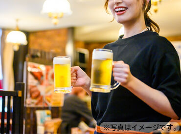 もつ治 ＜未経験・ブランク歓迎！＞
気さくな先輩がしっかりサポートするので安心して始められます♪