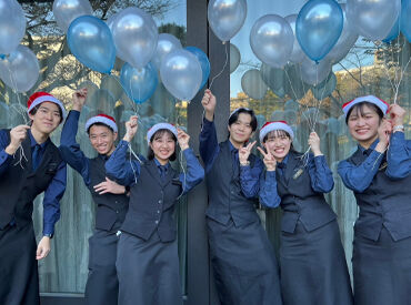 株式会社八芳園 大学生中心にワイワイ楽しく働いています♪
仕事終わりに飲みに行くことも◎