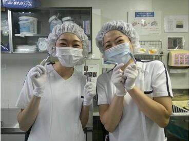 ワタキューセイモア株式会社（勤務地：ハマナスクラブ済生会小樽病院） 未経験からでも大歓迎♪
親切・丁寧にお教えします◎