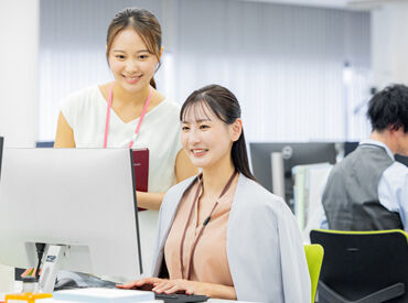 勤務スタート後、研修の時間を設けているので安心◎
研修後も分からないことがあれば気軽に質問できる環境です♪