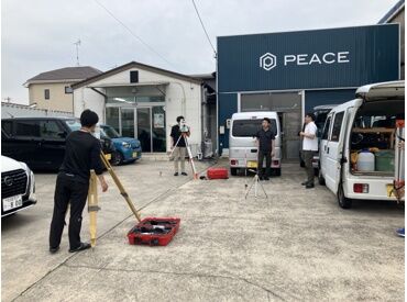 PEACE株式会社 オン・オフを大切にできる職場です！
GW／夏季休暇／年末年始休暇あり★
有給休暇もお気軽にご相談ください(^^)♪