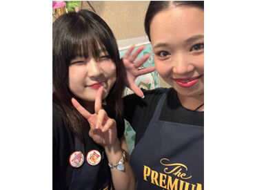 バイト後の1杯がうまい!
仕事終わりには"お疲れさまの1杯"が待ってます♪