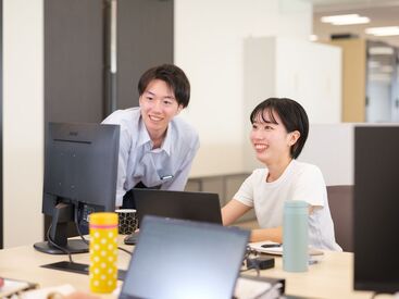 環境バッチリ!続けやすさ最高◎
研修制度、一部リモート相談OK、副業OKなど