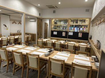 お客さんだけでなく
お店の仲間もみんなあったかい♪
希望休も遠慮なくご相談ください！