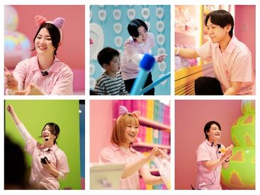 360度フォトジェニック空間＊
お客様にお願いされて写真を撮ることも♪
人と接するのが好きな方にピッタリです！