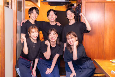 焼肉ざんまい善行店 ＼初バイトも大歓迎／
同じ未経験スタートの先輩も多数★
困ったときはジャンジャン頼ってOK♪
みんなで一緒にフォローします◎