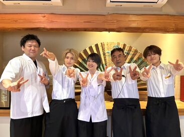 せとうち料理 銀玉舌悦　※2025年3月リニューアルオープン 高級感のあるオシャレなお店。
接客スキルも磨けます！
飲食経験があるかたはスキルを活かしてどんどん活躍してください☆