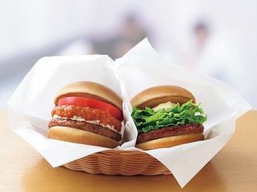 モスバーガー 橋本３丁目店 未経験OK！9割が未経験で働き始めてます♪
研修がしっかりあるから安心！
