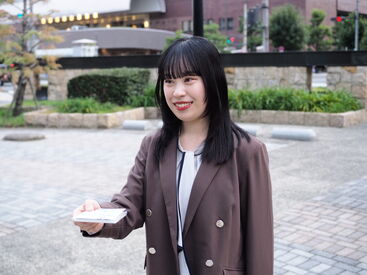 ＼嬉しいPOINT♪／
□気になったお仕事だけでもOK
□日払いOK
□交通費全額支給
□面接はオンラインでも来社でもOK