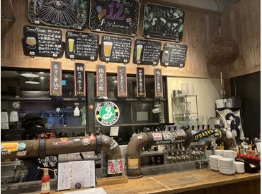 『クラフトビール』の楽しさをご提供！
ビールのプロとして、美味しいビールを美味しいままお客様にお届けします！