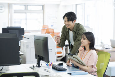 未経験の方やブランクがある方も安心！
サポート体制があるので安心して勤務スタートできます。