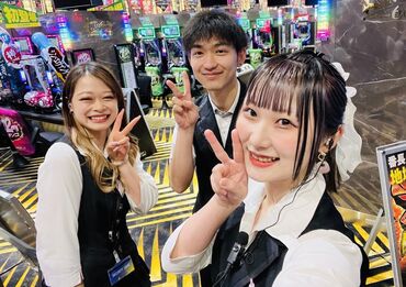 キング666東海店 高時給＆土日祝は時給アップ！
『短時間』『フルタイム』などシフトは自由♪
自分らしいスタイルで働けます！