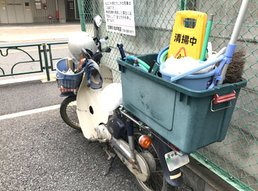 株式会社プロスペック バイクに乗って自分のペースでオシゴト♪移動はラクチン！
16時には終了なのでプライベートの時間も充実◎