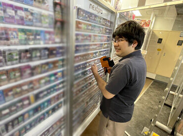 いろいろなカードに出会えるのもカードショップで働く醍醐味です◎
好きなものに関わりながら働ける!