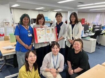文字の入力や電話対応をお願いします！
まずはできることから、
だんだんとお仕事に慣れていきましょう♪