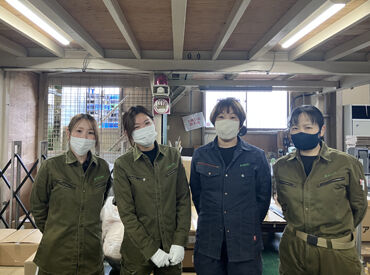 株式会社アムキャン 堺工場 パートさんはほとんど自転車通勤で、ご近所の人がほとんど！
ベテランママさんもいるので安心です♪