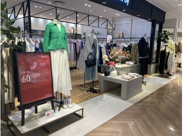 アパートバイ 未経験の方でも安心♪ルクア大阪が主催する入店研修あり！あいさつの仕方や館内のルール説明などを行います。