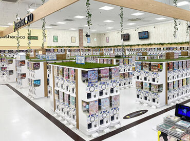 エムズエクスポ盛岡店 今までにない楽しいお買い物が体験できる！
書籍・ステーショナリー・ミュージック・カフェが
1440坪のワンフロアに大集結★