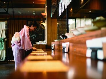 日本料理 雅しゅとうとう うれしい！まかない付☆
お腹いっぱい＆食費も浮いて一石二鳥♪
スタッフだけの特権です！